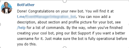 The BotFather link